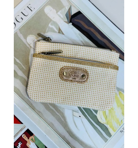 PORTE-MONNAIE PALMA FB - JAUNE