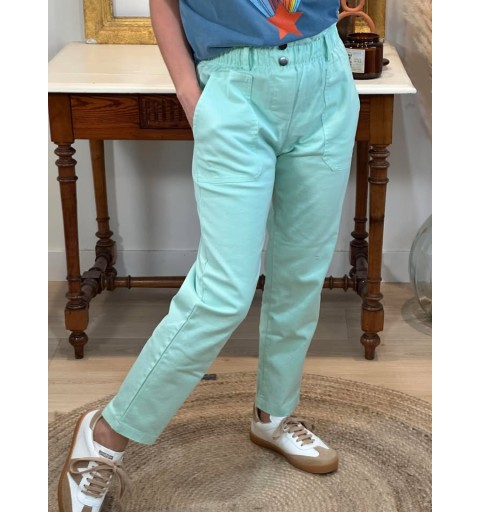 PANTALON ARTY - CELADON