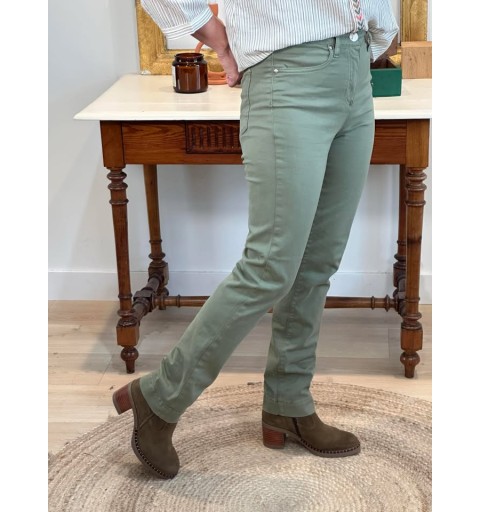 PANTALON MARIN DRILL - CELADON