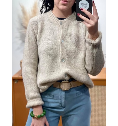 GILET MARTHE - SABLE