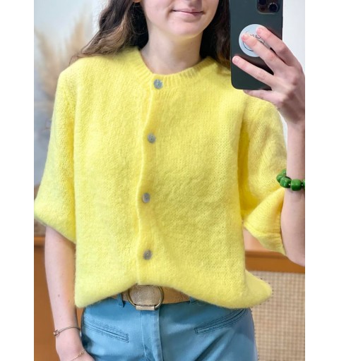 GILET LUANA - CITRON