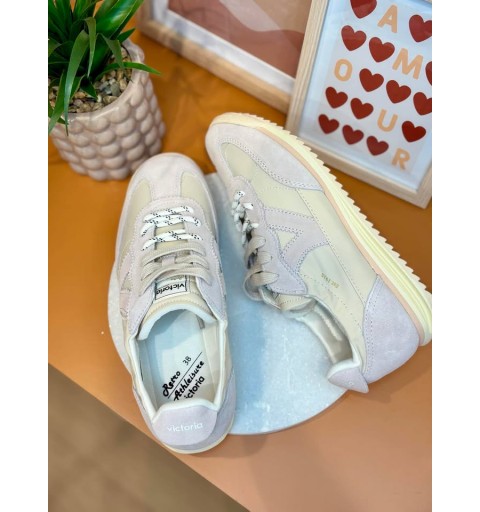 BASKETS MILA - BEIGE