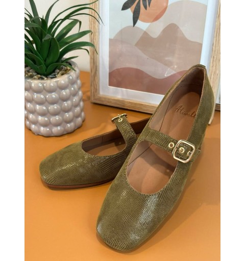 BALLERINES LISOR - OLIVE