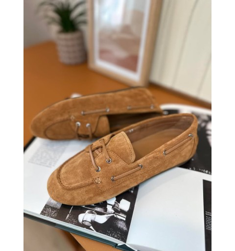 MOCASSINS DOVA - CAMEL