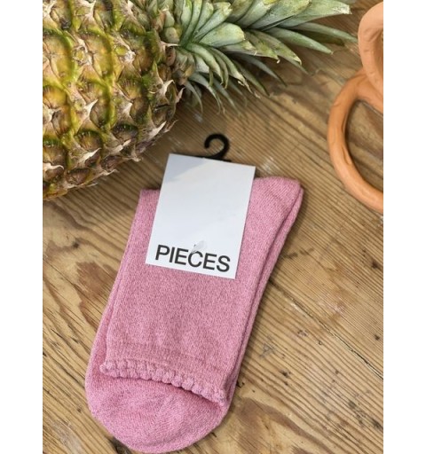 CHAUSSETTES SEBBY UNIES - ROSE