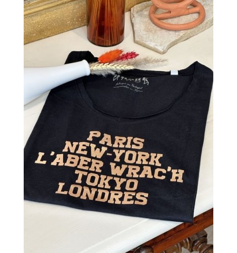 T-Shirt PARIS NY L'ABER WRAC'H